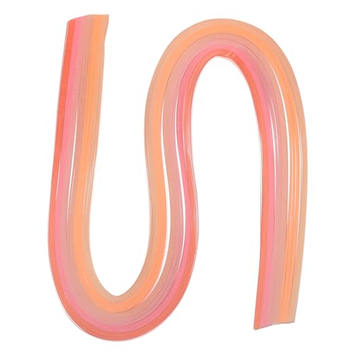 PATIKIL 120 Stück Quilling-Streifen Papier 1/8"(3mm) 21" Origami-Papier Quilling-Streifen für Kunst DIY Handwerk Weihnachten, Pink von PATIKIL