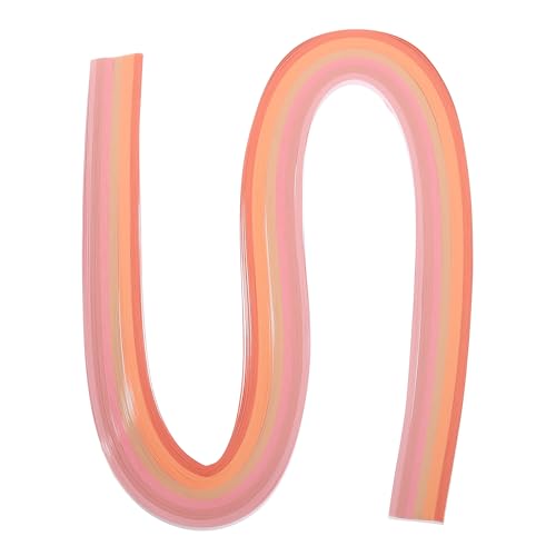 PATIKIL 120 Stück Quilling-Streifen Papier 3/16"(5mm) 21" Origami-Papier Quilling-Streifen für Kunst DIY Handwerk Weihnachten, Pink von PATIKIL