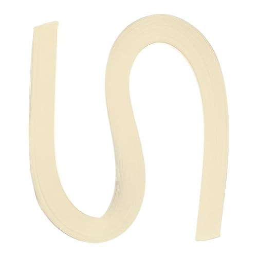 PATIKIL 120 Stück Quilling-Streifen Papier 3/8"(10mm) 54cm Origami-Papier Quilling-Streifen für Kunst DIY Handwerk Weihnachten, Beige von PATIKIL