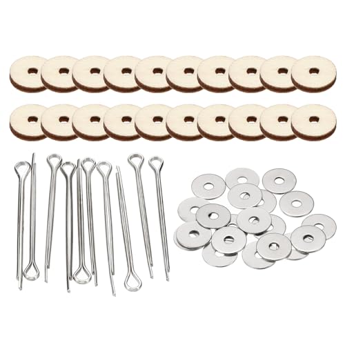 PATIKIL 12mm Puppen-Gelenke, 10er Set abnehmbare Splinte und Faserplatten für die Herstellung von Bären-Gliedmaßen, Kopf-Gelenke für DIY-Bastelzubehör PATIKIL 12mm Puppen-Gelenke, 10er Set abnehmbare Splinte und Faserplatten für die Herstellung von Bären-Gliedmaßen, Kopf-Gelenke für DIY-Bastelzubehör von PATIKIL