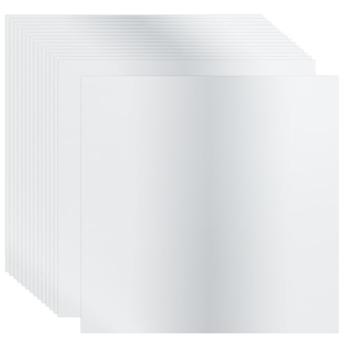 PATIKIL 12x12 Zoll Metallic-Kartonpapier, 15 Stück 250GSM Folien-Spiegel-Finish-Kartonplatte für Bastelarbeiten Hochzeitsdekoration Einladungen Kunst DIY, Silber PATIKIL 12x12 Zoll Metallic-Kartonpapier, 15 Stück 250GSM Folien-Spiegel-Finish-Kartonplatte für Bastelarbeiten Hochzeitsdekoration Einladungen Kunst DIY, Silber von PATIKIL
