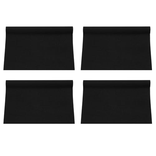 PATIKIL 13,7x11,8 Zoll Feines Leinenstoff, 4 Stück Weiche Farbige Feine Leinenblätter Selbstklebendes Reparaturgewebe für Buchbinderei, Reparatur, Basteln, Nähen, Schwarz PATIKIL 13,7x11,8 Zoll Feines Leinenstoff, 4 Stück Weiche Farbige Feine Leinenblätter Selbstklebendes Reparaturgewebe für Buchbinderei, Reparatur, Basteln, Nähen, Schwarz von PATIKIL