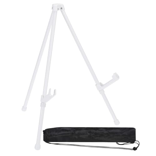 PATIKIL 1Set Tischstaffelei Ständer zur Präsentation, 14 Zoll Tischstaffelei Ständer Klein Tragbar Dreibein Aluminium Dekoration Bild Foto Hochzeit, Weiß PATIKIL 1Set Tischstaffelei Ständer zur Präsentation, 14 Zoll Tischstaffelei Ständer Klein Tragbar Dreibein Aluminium Dekoration Bild Foto Hochzeit, Weiß von PATIKIL