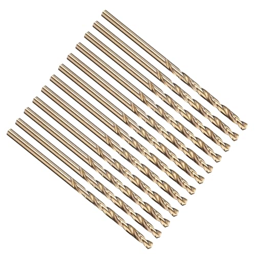 PATIKIL 2,8 mm Bohrer, Jobber gerade Schaft M35 5% High-Speed-Stahl 135° Gold-Finish für Edelstahl-Hartmetall - 12er Pack PATIKIL 2,8 mm Bohrer, Jobber gerade Schaft M35 5% High-Speed-Stahl 135° Gold-Finish für Edelstahl-Hartmetall - 12er Pack von PATIKIL