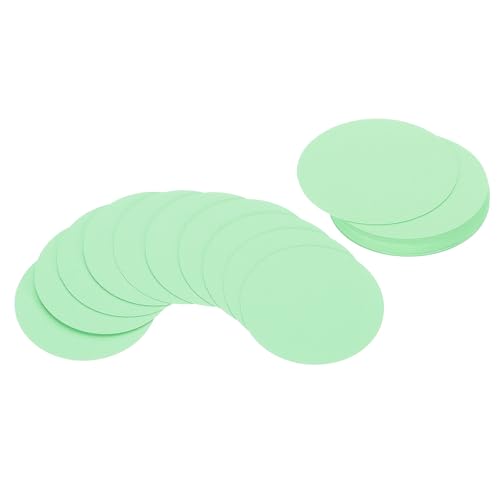 PATIKIL 2 Zoll Kreis Karton, 25 Stück runde Form Ausschnitte Papier dickes Karton Untersetzer für DIY Bastelprojekte Klassenzimmer Pinnwand Dekor, Hellgrün PATIKIL 2 Zoll Kreis Karton, 25 Stück runde Form Ausschnitte Papier dickes Karton Untersetzer für DIY Bastelprojekte Klassenzimmer Pinnwand Dekor, Hellgrün von PATIKIL