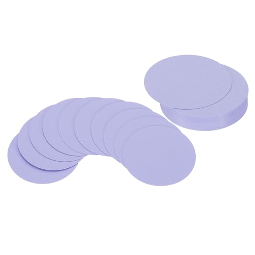 PATIKIL 2 Zoll Kreis Karton, 36 Stück runde Form Ausschnitte Papier Dickes Karton Untersetzer für DIY Bastelprojekte Klassenzimmer Pinnwand Dekor, Helllila PATIKIL 2 Zoll Kreis Karton, 36 Stück runde Form Ausschnitte Papier Dickes Karton Untersetzer für DIY Bastelprojekte Klassenzimmer Pinnwand Dekor, Helllila von PATIKIL