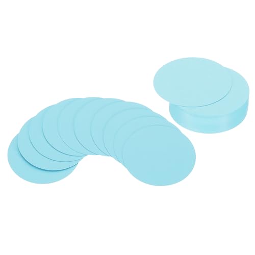PATIKIL 2 Zoll Kreiskartenkarton, 50 Stück runde Formausschnitte Papier dicker Kartonuntersetzer für DIY Bastelprojekte Klassenzimmer Pinnwanddekoration, Hellblau PATIKIL 2 Zoll Kreiskartenkarton, 50 Stück runde Formausschnitte Papier dicker Kartonuntersetzer für DIY Bastelprojekte Klassenzimmer Pinnwanddekoration, Hellblau von PATIKIL