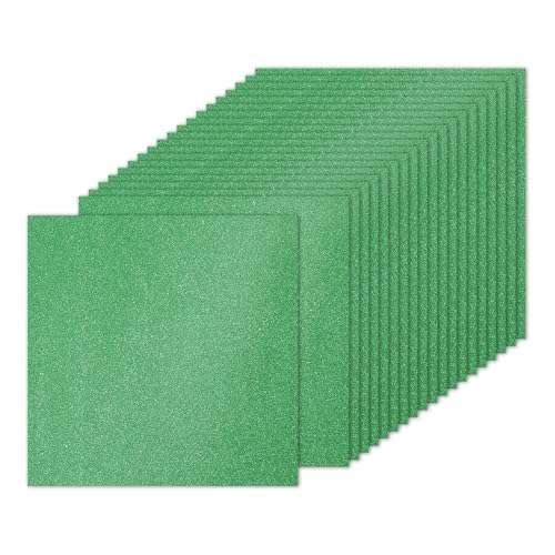 PATIKIL 20 Blätter Grünes Glitzer Karton 10 x 10 Zoll, Glitzer Kartonpapier Quadratisch Premium Funkelndes Papier Bastelkartonpapier 250gsm für Scrapbook Karte DIY Kunst Hochzeit Party PATIKIL 20 Blätter Grünes Glitzer Karton 10 x 10 Zoll, Glitzer Kartonpapier Quadratisch Premium Funkelndes Papier Bastelkartonpapier 250gsm für Scrapbook Karte DIY Kunst Hochzeit Party von PATIKIL