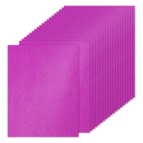 PATIKIL 20 Blätter lila Glitzer Karton 8,5 x 11 Zoll, Glitzer Kartonpapier Rechteck Premium Funkelndes Papier Bastelkartonpapier 250gsm für Scrapbook Karte DIY Kunst Hochzeitsfeier PATIKIL 20 Blätter lila Glitzer Karton 8,5 x 11 Zoll, Glitzer Kartonpapier Rechteck Premium Funkelndes Papier Bastelkartonpapier 250gsm für Scrapbook Karte DIY Kunst Hochzeitsfeier von PATIKIL