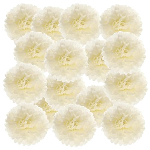 PATIKIL 20 Stück 10 cm Pom Poms Papier Blumen, Papierblumen Hochzeitsdeko Seidenpapier für Hochzeit Brautdusche Blumenkugel Geburtstagsparty Hintergrund Dekoration, Beige PATIKIL 20 Stück 10 cm Pom Poms Papier Blumen, Papierblumen Hochzeitsdeko Seidenpapier für Hochzeit Brautdusche Blumenkugel Geburtstagsparty Hintergrund Dekoration, Beige von PATIKIL