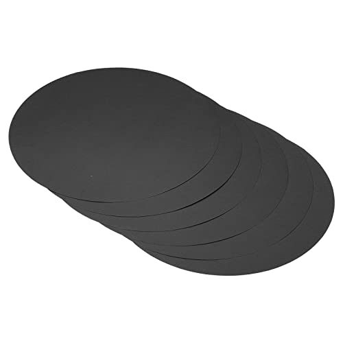 PATIKIL 20 Stück Moderationskarten Karteikarten, 20 cm rundes Kartonpapier Lernkarten Präsentationskarten für Dekorationen Basteln Büro Zeichnung, Schwarz PATIKIL 20 Stück Moderationskarten Karteikarten, 20 cm rundes Kartonpapier Lernkarten Präsentationskarten für Dekorationen Basteln Büro Zeichnung, Schwarz von PATIKIL