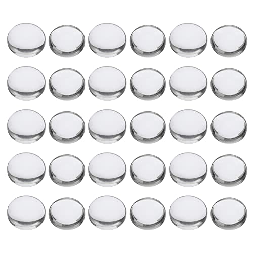 PATIKIL 200 Stück Glas Cabochons 13mm Klare Runde Glascabochons, Flache Rückseite Glaskuppel, Glaskuppel für DIY Schmuck, Foto Anhänger Herstellung, Halsketten PATIKIL 200 Stück Glas Cabochons 13mm Klare Runde Glascabochons, Flache Rückseite Glaskuppel, Glaskuppel für DIY Schmuck, Foto Anhänger Herstellung, Halsketten von PATIKIL