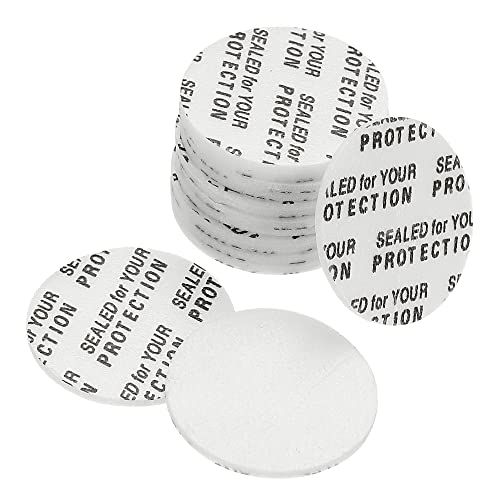 PATIKIL 20mm/0.79" Schaumdeckel 100Pack PS Abhörsicher Drucksensitiv Versiegelt Dichtung von PATIKIL