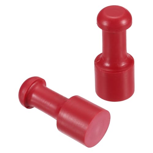 PATIKIL 20mm Stempelgummi Runder Griff 2 Stück Stempelhalter Schubladengriffe Für Schnitzen Basteln DIY Scrapbooking Rot PATIKIL 20mm Stempelgummi Runder Griff 2 Stück Stempelhalter Schubladengriffe Für Schnitzen Basteln DIY Scrapbooking Rot von PATIKIL