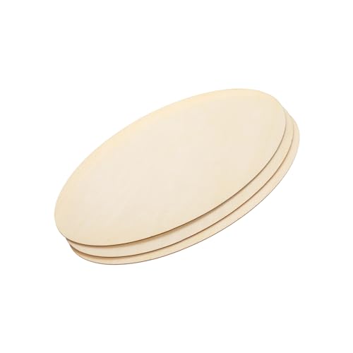 PATIKIL 220x110mm Holzstücke, 3er Pack Unvollendete ovale Holzformen Leerholz-Ausschnitte Natürlich für Weihnachtsbastelprojekte PATIKIL 220x110mm Holzstücke, 3er Pack Unvollendete ovale Holzformen Leerholz-Ausschnitte Natürlich für Weihnachtsbastelprojekte von PATIKIL