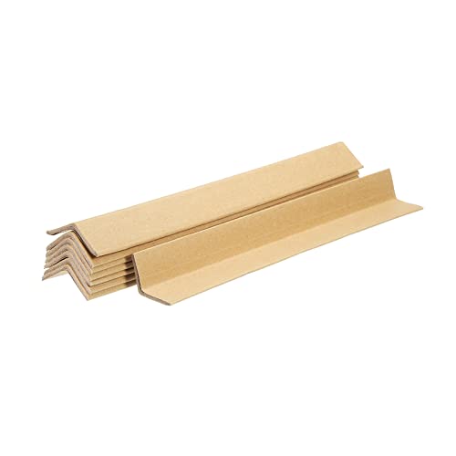 PATIKIL 24 Stück Verstellbarer Papp Eckenschutz Stückage Rahmenschutz L-förmig 300x30mm Dicke 3mm für Kunst, Verpackung, Versand von PATIKIL