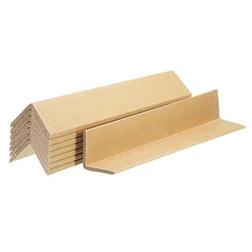 PATIKIL 24 Stück Verstellbarer Papp Eckenschutz Stückage Rahmenschutz L-förmig 300x50mm Dicke 5mm für Kunst, Verpackung, Versand von PATIKIL