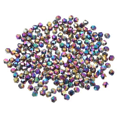 PATIKIL 250 Stück Facettierte Glasperlen, 6mm Kristall Facettierte Perlen, Kristallperlen Zum Auffädeln, Doppelkegel Perlen für Armband, Halskette, Schmuckherstellung DIY, Bunt PATIKIL 250 Stück Facettierte Glasperlen, 6mm Kristall Facettierte Perlen, Kristallperlen Zum Auffädeln, Doppelkegel Perlen für Armband, Halskette, Schmuckherstellung DIY, Bunt von PATIKIL