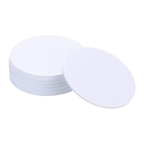 PATIKIL 25mm/1" Durchm NFC Etiketten 10 Pack NTAG215 Münzschild 504 Bytes Leere Rund Chipkarte Tag Voll Programmierbar für Handy NFC-fähiges Gerät von PATIKIL