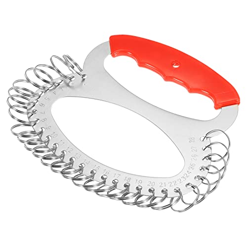 PATIKIL 28 Ringe Edelstahl Organisator Schlüsselanhänger Schlüsselkette Lagerung Rot PATIKIL 28 Ringe Edelstahl Organisator Schlüsselanhänger Schlüsselkette Lagerung Rot von PATIKIL