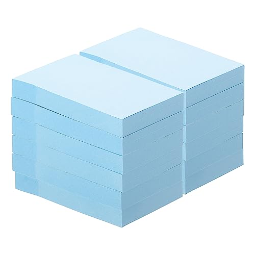 PATIKIL 2x3" 12Pack Klebrig Hinweis Selbstklebende Notizblätter Glänzende Farbe 100 Blätter/Pad Kleber Memo Post für Hause Büro Wirtschaft Blau PATIKIL 2x3" 12Pack Klebrig Hinweis Selbstklebende Notizblätter Glänzende Farbe 100 Blätter/Pad Kleber Memo Post für Hause Büro Wirtschaft Blau von PATIKIL