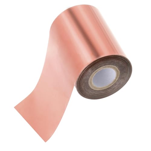 PATIKIL 3,2"x400Ft Heißprägefolie, Heißtransfer-Heißprägepapierfolie Rolle für Leder DIY Logo Dekor Handwerk Paket Scrapbook, Roségold. PATIKIL 3,2"x400Ft Heißprägefolie, Heißtransfer-Heißprägepapierfolie Rolle für Leder DIY Logo Dekor Handwerk Paket Scrapbook, Roségold. von PATIKIL