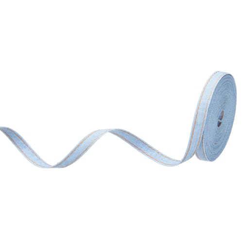 PATIKIL 3/8" Denim-Band, 1 Rolle 5,5 Yard Schichtung Jean Stoffstreifen für DIY Haarschleifen, Kleidungsnahtdekorationen, Hellblau PATIKIL 3/8" Denim-Band, 1 Rolle 5,5 Yard Schichtung Jean Stoffstreifen für DIY Haarschleifen, Kleidungsnahtdekorationen, Hellblau von PATIKIL