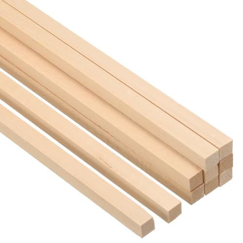PATIKIL 3/8 Zoll Holzdübel Stäbe, 10 Stück 10 Zoll Lange Quadratische Holzdübel aus unbehandeltem Hartholz für Bastelbedarf DIY PATIKIL 3/8 Zoll Holzdübel Stäbe, 10 Stück 10 Zoll Lange Quadratische Holzdübel aus unbehandeltem Hartholz für Bastelbedarf DIY von PATIKIL