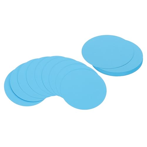 PATIKIL 3 Zoll Kreiskartenkarton, 25 Stück runde Formausschnitte Papier dickes Kartonuntersetzer für DIY Bastelprojekte Klassenzimmer Pinnwanddekoration, Himmelblau PATIKIL 3 Zoll Kreiskartenkarton, 25 Stück runde Formausschnitte Papier dickes Kartonuntersetzer für DIY Bastelprojekte Klassenzimmer Pinnwanddekoration, Himmelblau von PATIKIL