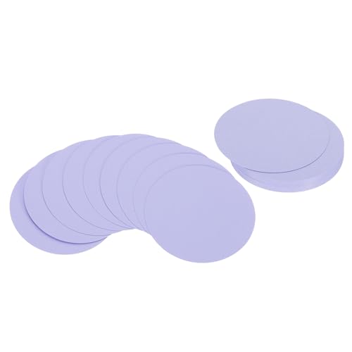 PATIKIL 3 Zoll Kreiskartenkarton, 36 Stück runde Formausschnitte Papier dickes Kartonuntersetzer für DIY Bastelprojekte Klassenzimmer Pinnwanddekoration, Helllila PATIKIL 3 Zoll Kreiskartenkarton, 36 Stück runde Formausschnitte Papier dickes Kartonuntersetzer für DIY Bastelprojekte Klassenzimmer Pinnwanddekoration, Helllila von PATIKIL