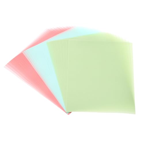 PATIKIL 30 Blätter Pergamentpapier 14x10.8cm, Pergamentpapier bedruckbar Transparentpapier 100GSM farbig für Einladungen Laser InkJet Druck Kartenherstellung, Pink Grün Blau PATIKIL 30 Blätter Pergamentpapier 14x10.8cm, Pergamentpapier bedruckbar Transparentpapier 100GSM farbig für Einladungen Laser InkJet Druck Kartenherstellung, Pink Grün Blau von PATIKIL