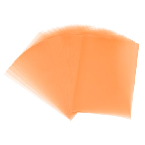 PATIKIL 30 Blätter Pergamentpapier 4x6, Pergamentpapier bedruckbar Transparentpapier 100GSM für Einladungsdruck, Orange PATIKIL 30 Blätter Pergamentpapier 4x6, Pergamentpapier bedruckbar Transparentpapier 100GSM für Einladungsdruck, Orange von PATIKIL