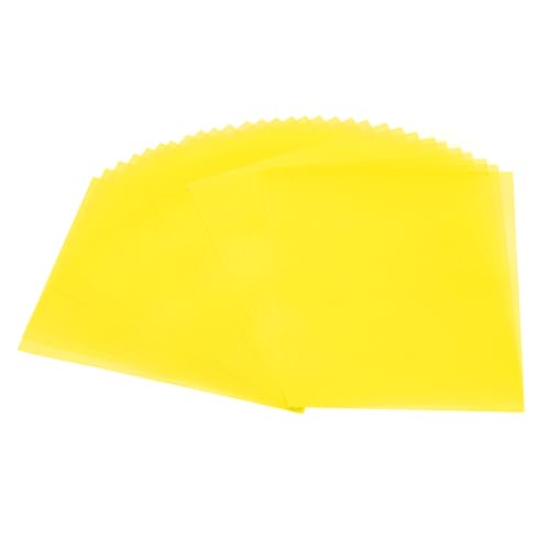 PATIKIL 30 Blätter Pergamentpapier 4x6, Pergamentpapier bedruckbares Transparentpapier 100GSM für Einladungsdruck, Gelb PATIKIL 30 Blätter Pergamentpapier 4x6, Pergamentpapier bedruckbares Transparentpapier 100GSM für Einladungsdruck, Gelb von PATIKIL