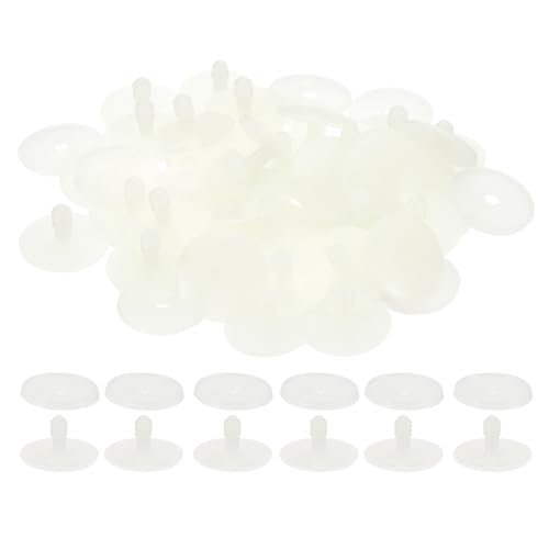 PATIKIL 30mm Puppen-Gelenke, 30er Set Kunststoff-Abnehmbare Tiergelenke Verbindungsstücke Engage Bolt für die Herstellung von Bären-Limbs und Puppenköpfen DIY-Bastelzubehör, Weiß PATIKIL 30mm Puppen-Gelenke, 30er Set Kunststoff-Abnehmbare Tiergelenke Verbindungsstücke Engage Bolt für die Herstellung von Bären-Limbs und Puppenköpfen DIY-Bastelzubehör, Weiß von PATIKIL