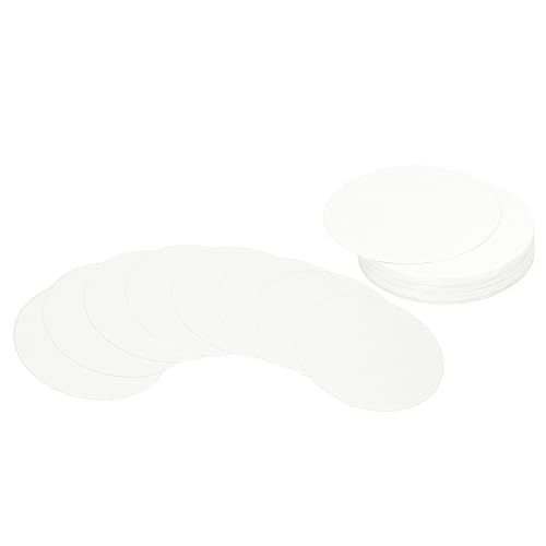 PATIKIL 36 Stück Moderationskarten Karteikarten Kreis-Karton, 7.5 cm runde Ausschnitt-Papierdicke Karton-Untersetzer für DIY-Bastelprojekte Klassenzimmer-Pinnwand-Dekoration, Weiß PATIKIL 36 Stück Moderationskarten Karteikarten Kreis-Karton, 7.5 cm runde Ausschnitt-Papierdicke Karton-Untersetzer für DIY-Bastelprojekte Klassenzimmer-Pinnwand-Dekoration, Weiß von PATIKIL