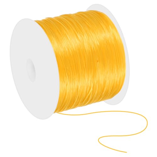 PATIKIL 38 Yard Stretchy Armband Schnur, 0,5 mm Runde Elastische Schnur Stretch Kristall Schnur Perlenkordel für Armbänder Schmuckherstellung, Goldton PATIKIL 38 Yard Stretchy Armband Schnur, 0,5 mm Runde Elastische Schnur Stretch Kristall Schnur Perlenkordel für Armbänder Schmuckherstellung, Goldton von PATIKIL