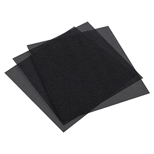 PATIKIL 3Pack 14 Graf Aida-Stoff Stickerei Kreuzstich Stoff Baumwoll für Handarbeit Näharbeit 10"x10" Schwarz PATIKIL 3Pack 14 Graf Aida-Stoff Stickerei Kreuzstich Stoff Baumwoll für Handarbeit Näharbeit 10"x10" Schwarz von PATIKIL