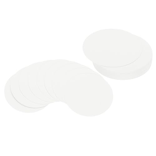 PATIKIL 4 Zoll Kreis Karton, 50 Stück runde Form Ausschnitte Papier dickes Karton Untersetzer für DIY Bastelprojekte Klassenzimmer Pinnwanddekoration, Weiß PATIKIL 4 Zoll Kreis Karton, 50 Stück runde Form Ausschnitte Papier dickes Karton Untersetzer für DIY Bastelprojekte Klassenzimmer Pinnwanddekoration, Weiß von PATIKIL