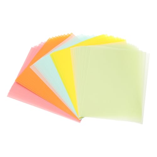 PATIKIL 40 Blätter Pergamentpapier 4,25x5,5, Pergamentpapier bedruckbares Transparentpapier 100GSM für Einladungen Laser InkJet Druck Kartenherstellung Basteln Nachverfolgung, 5 Farben PATIKIL 40 Blätter Pergamentpapier 4,25x5,5, Pergamentpapier bedruckbares Transparentpapier 100GSM für Einladungen Laser InkJet Druck Kartenherstellung Basteln Nachverfolgung, 5 Farben von PATIKIL