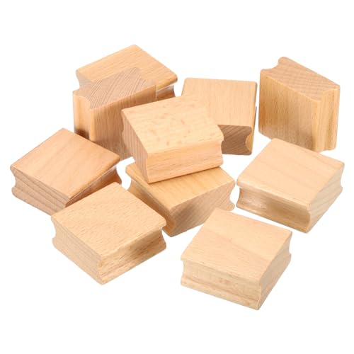 PATIKIL 40x40mm Leere Holzgummistempelhalter, 10er Packung Hartholzstempelgriffe für Stempelherstellung DIY Basteln Stil 2, Braun PATIKIL 40x40mm Leere Holzgummistempelhalter, 10er Packung Hartholzstempelgriffe für Stempelherstellung DIY Basteln Stil 2, Braun von PATIKIL