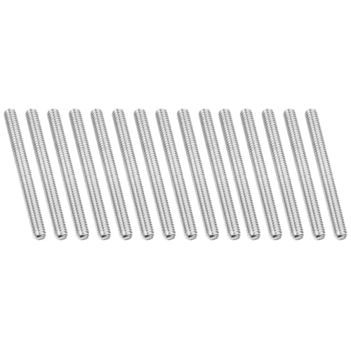 PATIKIL 5/16"-18 UNC 304 Edelstahl Gewindestange, 15 Stück 80mm Länge Langgewindeschraube Gewindestangen Gewindestab Gewindestifte für Verankerungsschraube, Klemmen, Hänger und U-Bolzen PATIKIL 5/16"-18 UNC 304 Edelstahl Gewindestange, 15 Stück 80mm Länge Langgewindeschraube Gewindestangen Gewindestab Gewindestifte für Verankerungsschraube, Klemmen, Hänger und U-Bolzen von PATIKIL