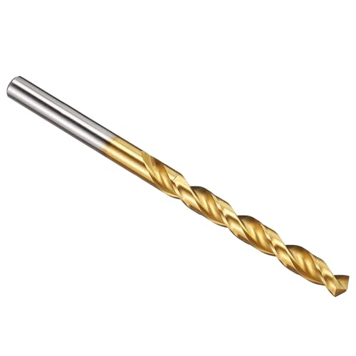 PATIKIL 5,9mm Bohrer, M42 HSS Spiralbohrer, Gerader 135° Stahlbohrer Titannitrid-Beschichtung für Hartmetall Edelstahl - 1 Stück PATIKIL 5,9mm Bohrer, M42 HSS Spiralbohrer, Gerader 135° Stahlbohrer Titannitrid-Beschichtung für Hartmetall Edelstahl - 1 Stück von PATIKIL