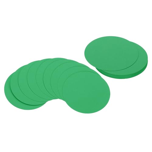 PATIKIL 5 Zoll Kreiskartenkarton, 25 Stück runde Formausschnitte Papier dickes Kartonuntersetzer für DIY Bastelprojekte Klassenzimmer Pinnwanddekoration, Dunkelgrün PATIKIL 5 Zoll Kreiskartenkarton, 25 Stück runde Formausschnitte Papier dickes Kartonuntersetzer für DIY Bastelprojekte Klassenzimmer Pinnwanddekoration, Dunkelgrün von PATIKIL