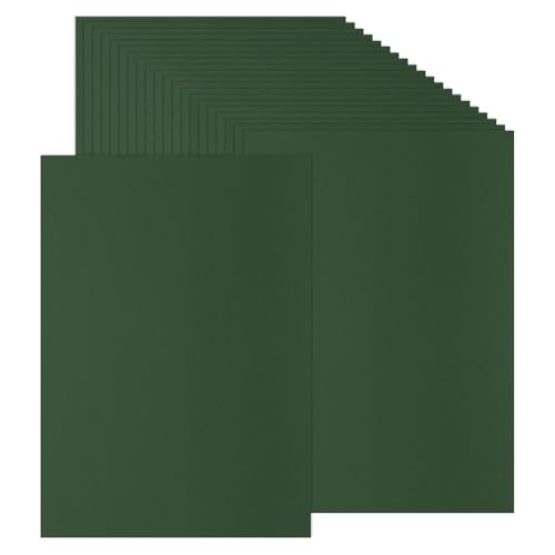 PATIKIL 50 Blätter farbiges Tonpapier, A4-Größe 230GSM dickes Kartonpapier bedrucktes farbiges Papier für DIY-Basteln Scrapbooking Kartenherstellung Partydekorationen, Dunkelgrün PATIKIL 50 Blätter farbiges Tonpapier, A4-Größe 230GSM dickes Kartonpapier bedrucktes farbiges Papier für DIY-Basteln Scrapbooking Kartenherstellung Partydekorationen, Dunkelgrün von PATIKIL