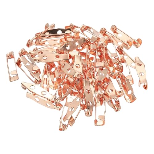PATIKIL 50 Stück Anstecknadeln, 20mm Sicherheitsnadeln Broschennadeln Pins Namensschild Bulk Flache Rückenstreifen Klein für Kleidung DIY Basteln, Roségold PATIKIL 50 Stück Anstecknadeln, 20mm Sicherheitsnadeln Broschennadeln Pins Namensschild Bulk Flache Rückenstreifen Klein für Kleidung DIY Basteln, Roségold von PATIKIL