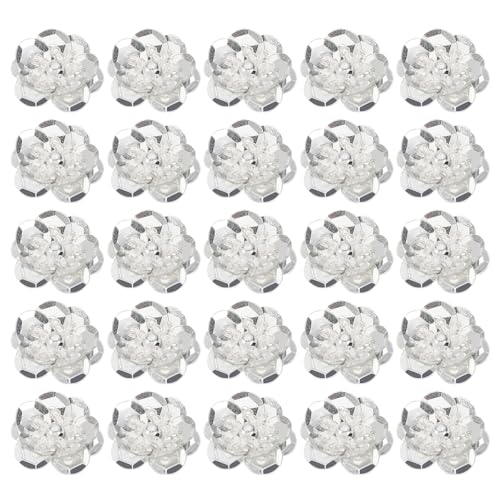PATIKIL 50 Stück Pailletten Blumen Aufnäher, 0,8"/2cm Blumen Applikation mit Kristall Perlen zum Aufnähen auf Stoff Patch für Kleidung Schuhe Taschen Accessoire DIY Kleidung Handwerk, Grau PATIKIL 50 Stück Pailletten Blumen Aufnäher, 0,8"/2cm Blumen Applikation mit Kristall Perlen zum Aufnähen auf Stoff Patch für Kleidung Schuhe Taschen Accessoire DIY Kleidung Handwerk, Grau von PATIKIL