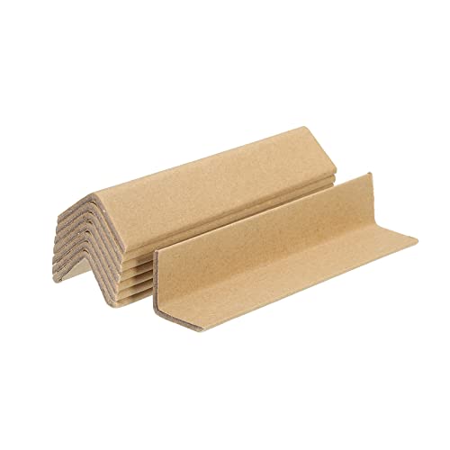 PATIKIL 50 Stück Verstellbarer Papp Eckenschutz Stückage Rahmenschutz L-förmig 80x30mm Dicke 3mm für Kunst, Verpackung, Versand von PATIKIL
