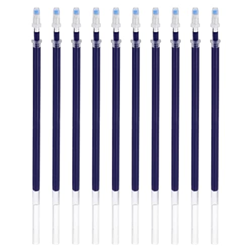 PATIKIL 50 Stücke 0.5mm Feiner Stift 130mm Gel Tintenstift ersetzen Nachfüllung Schwarz Tinten Kugelschreiber Nachfüllung für Bürobedarf Blau von PATIKIL