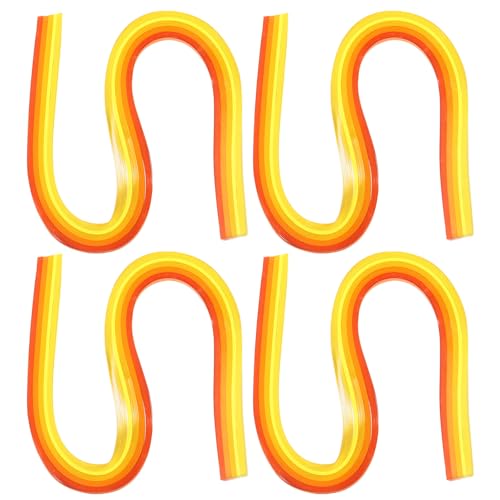 PATIKIL 540 x 10 mm Quilling Papierstreifen Papier Quilling, 480 Stück Origami Fröbelstern Papierstreifen Streifen Set für Kunst, DIY, Handarbeit, Weihnachten, Farbverlauf Gelb PATIKIL 540 x 10 mm Quilling Papierstreifen Papier Quilling, 480 Stück Origami Fröbelstern Papierstreifen Streifen Set für Kunst, DIY, Handarbeit, Weihnachten, Farbverlauf Gelb von PATIKIL