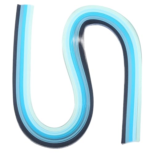 PATIKIL 540 x 3 mm Quilling Papierstreifen Papier Quilling, 120 Stück Origami Fröbelstern Papierstreifen Streifen Set für Kunst, DIY, Handarbeit, Weihnachten, Farbverlauf Blau PATIKIL 540 x 3 mm Quilling Papierstreifen Papier Quilling, 120 Stück Origami Fröbelstern Papierstreifen Streifen Set für Kunst, DIY, Handarbeit, Weihnachten, Farbverlauf Blau von PATIKIL